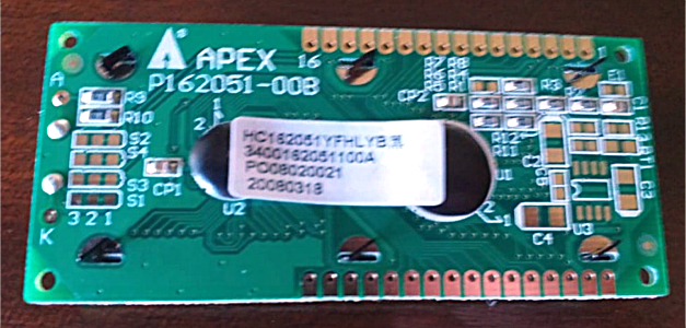 RC162051 LCD Back
