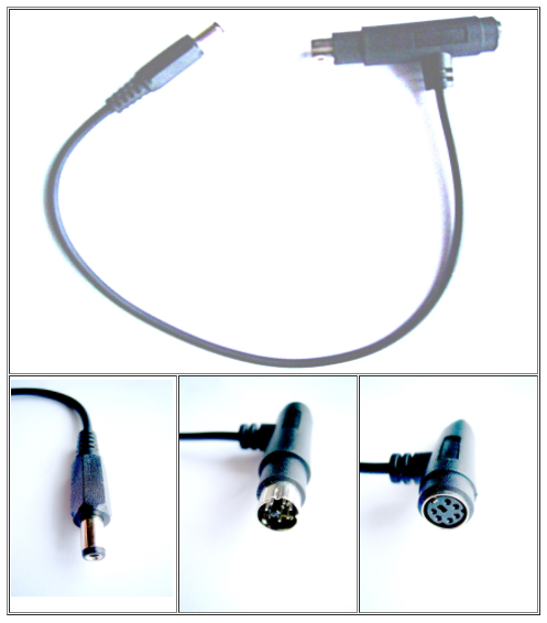 Cable de alimentación desde PS/2 a 5521 plug