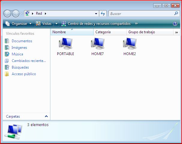 Conexiones de red BT